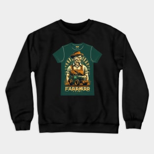 The strongest farmer in the world Crewneck Sweatshirt